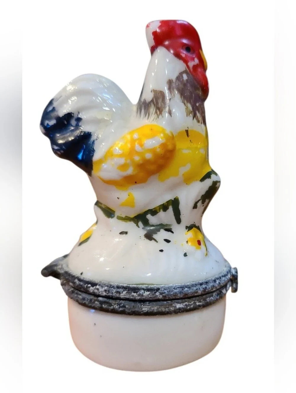 Collectible MINI ROOSTER TRINKET HOLDER